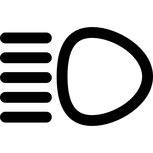 تشغيل الضوء العالي